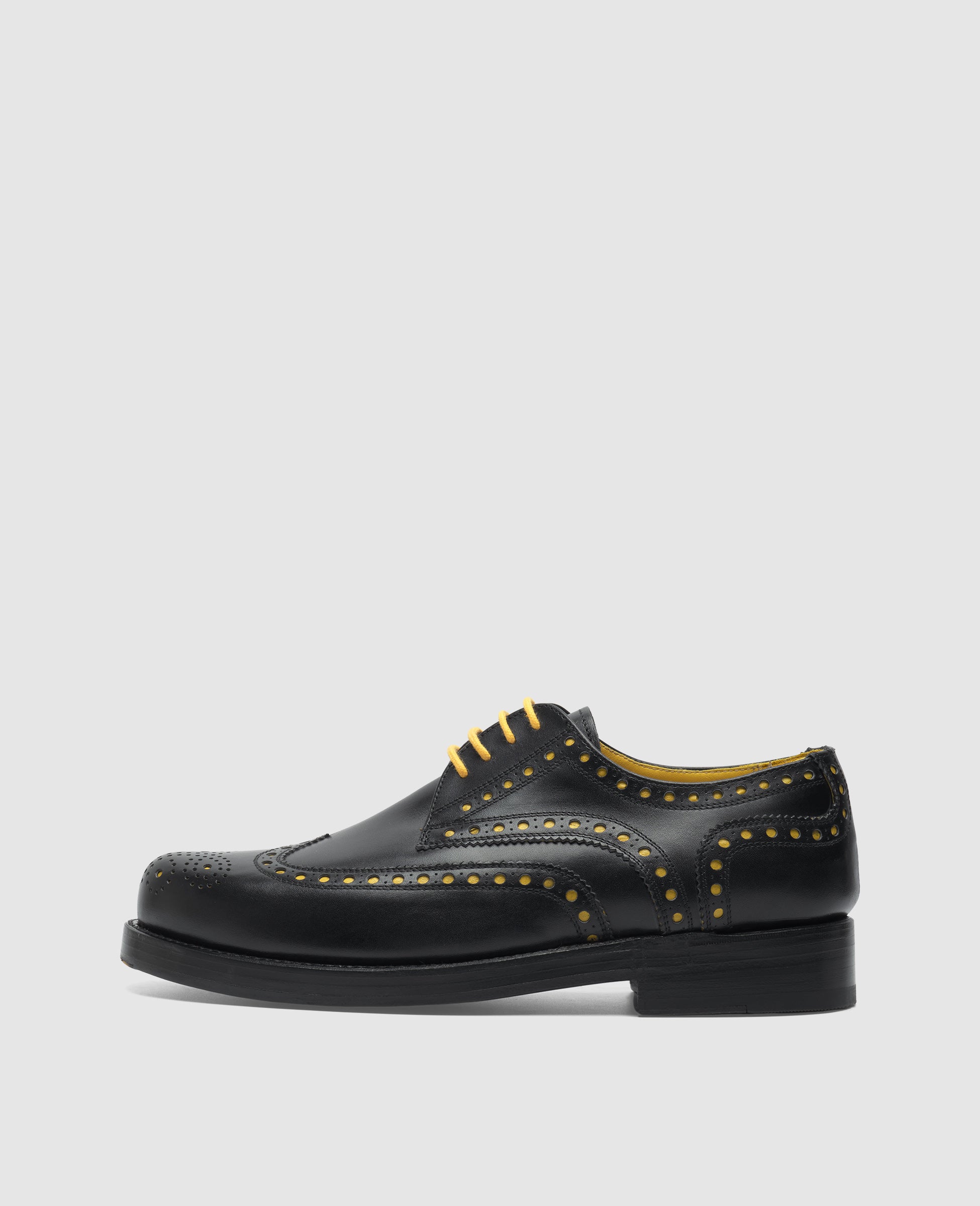 Rio Full Brogue OOR - Schwarz – Heinrich Dinkelacker