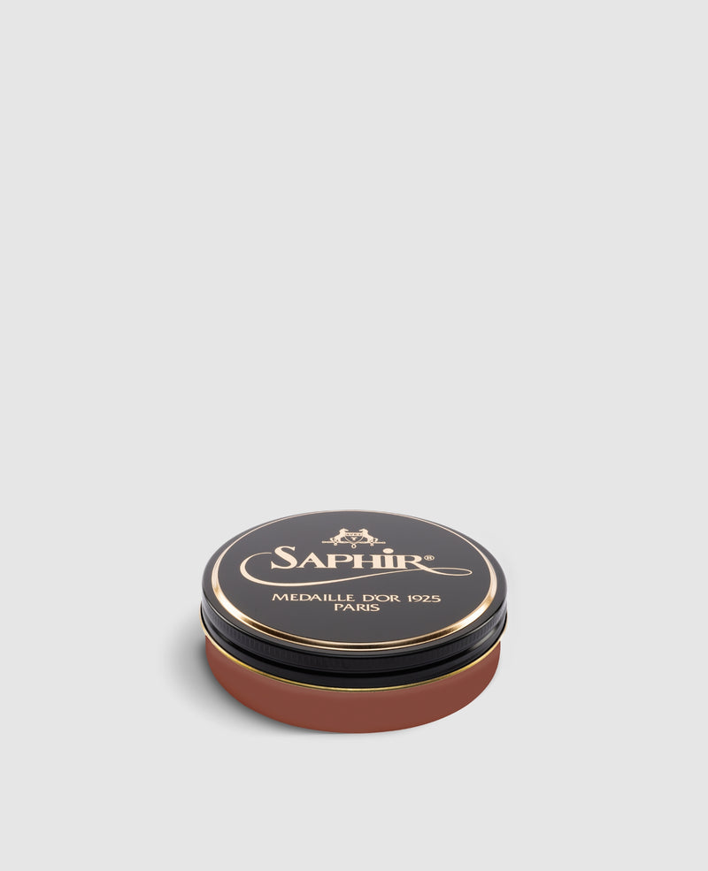 Pate de Luxe - Shoe polish for smooth leather - Light brown