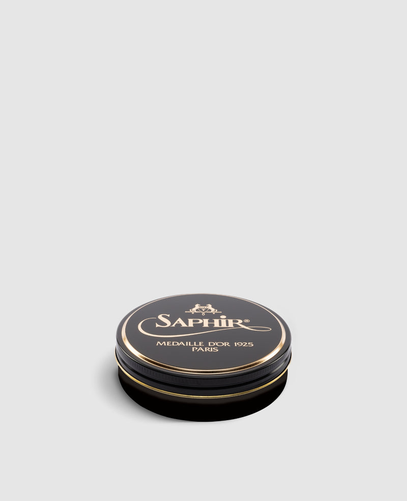 Pate de Luxe - Shoe polish for smooth leather - Black