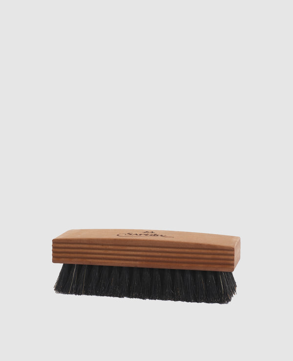 High-quality polishing brush with horsehair bristles