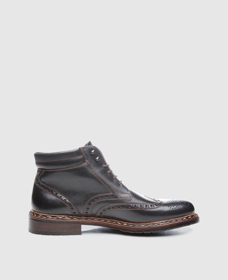 Buda Full-Brogue FC - Schwarz