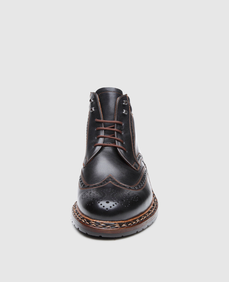 Buda Full-Brogue FC - Schwarz