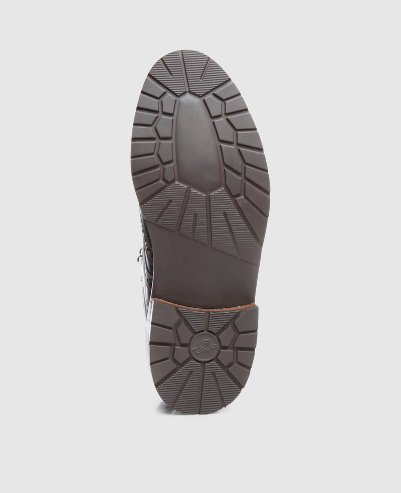 Buda Full-Brogue FC - Schwarz
