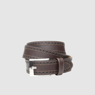 Leather belt
