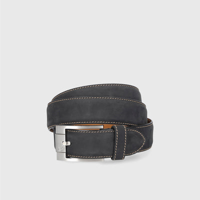 Leather belt