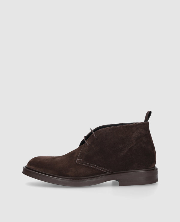 Florenz Plain V Boot aus Kalbsvelours