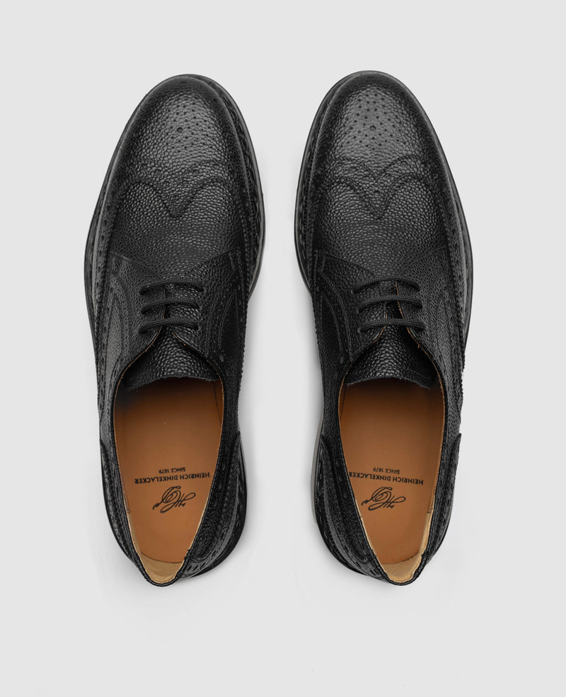 Buda Full Brogue SG - Schwarz
