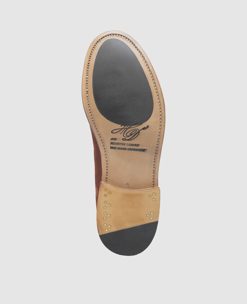 Wien Plain Tassel V - Rotbraun