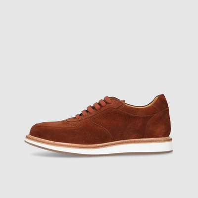 Leather sneakers for men