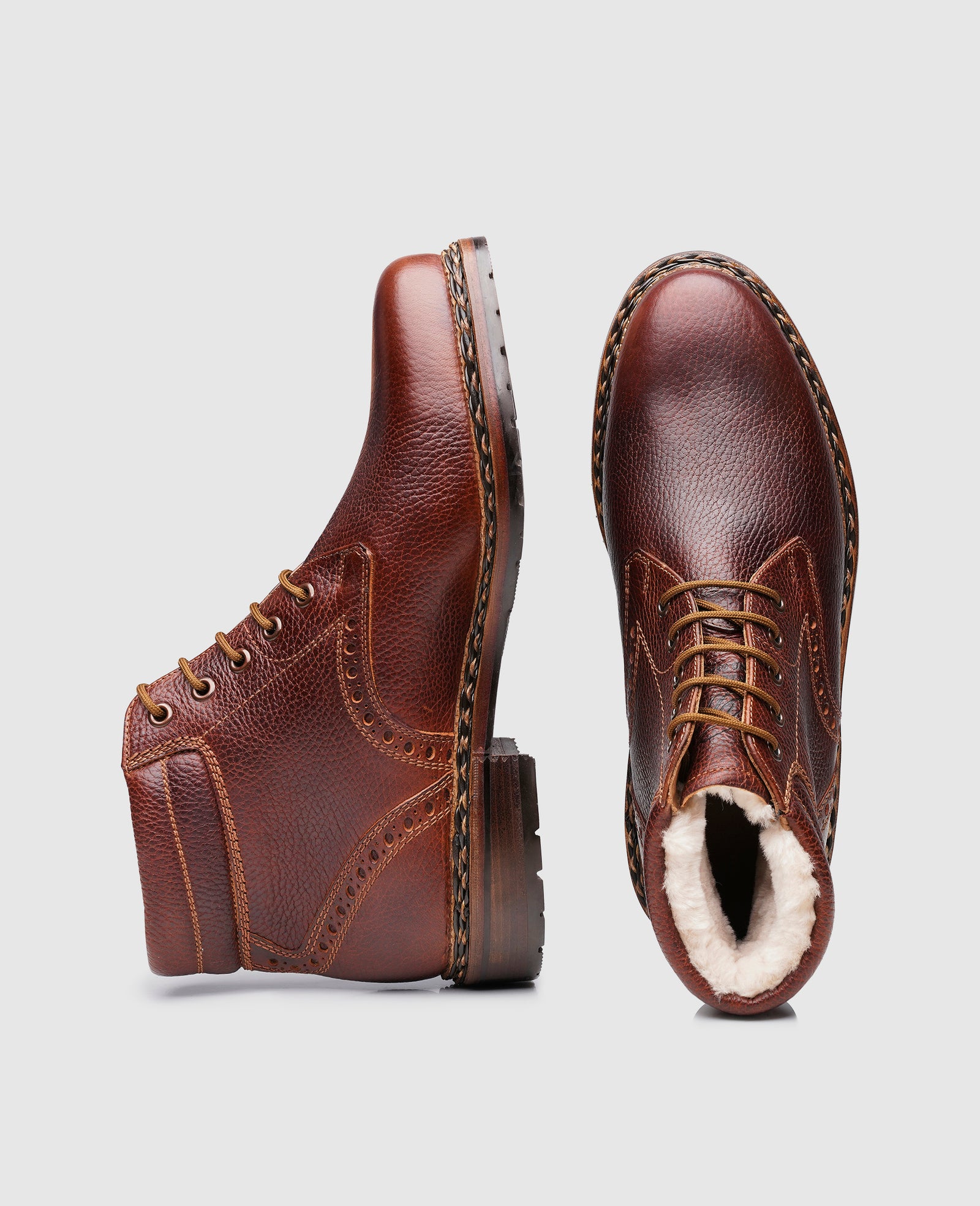 Handgefertigter Herrenstiefel mit Gummisohle | Heinrich Dinkelacker 