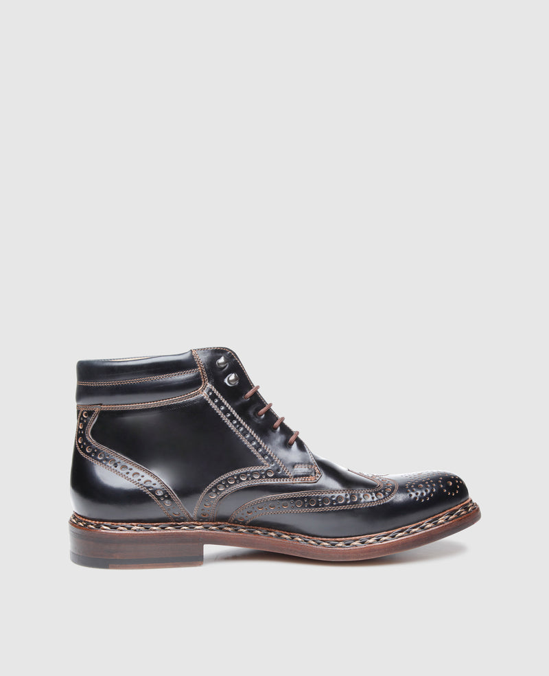 Buda Full-Brogue C - Schwarz