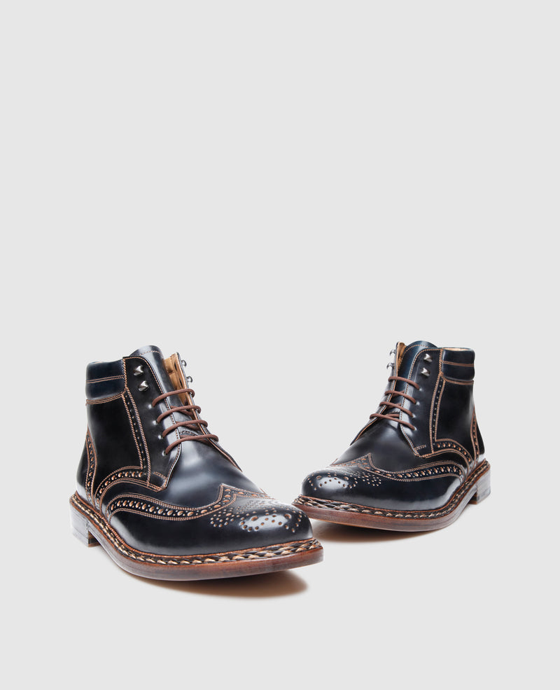 Buda Full-Brogue C - Schwarz