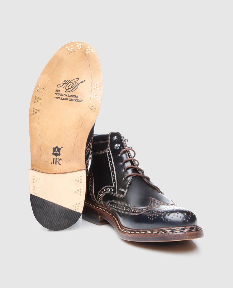 Buda Full-Brogue C - Schwarz