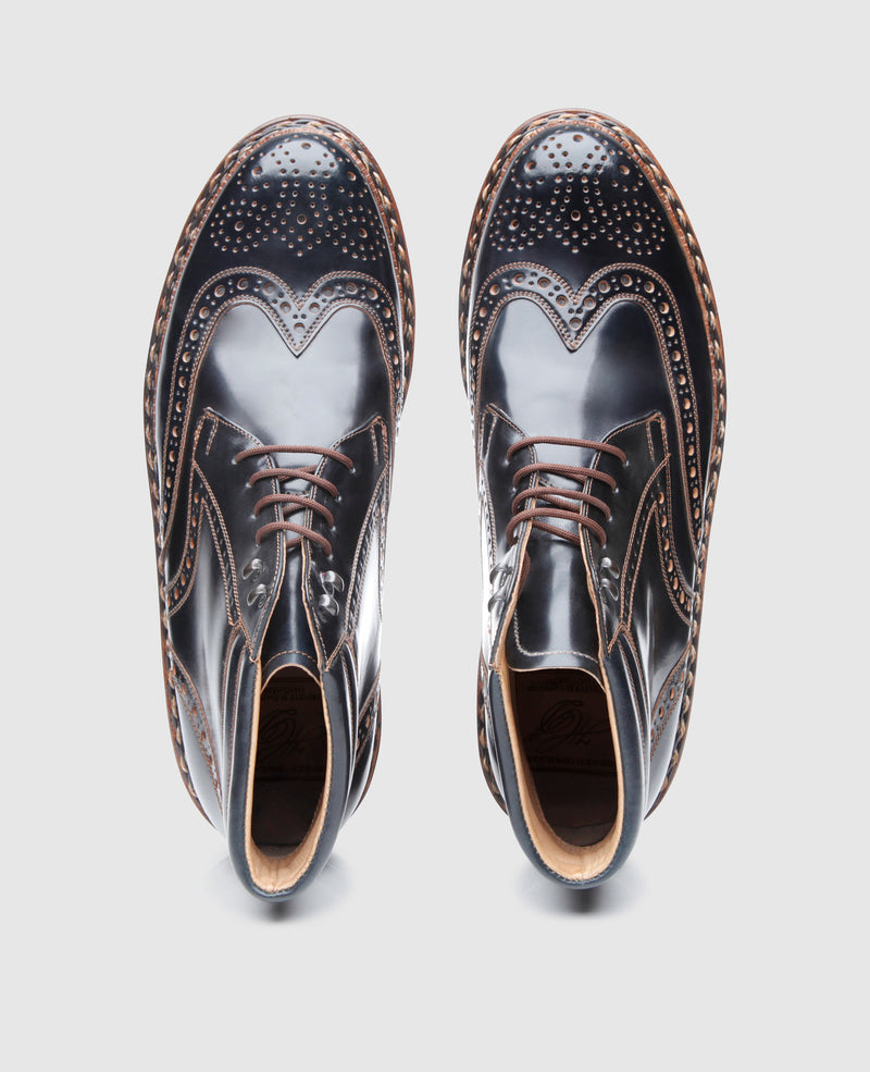 Buda Full-Brogue C - Schwarz